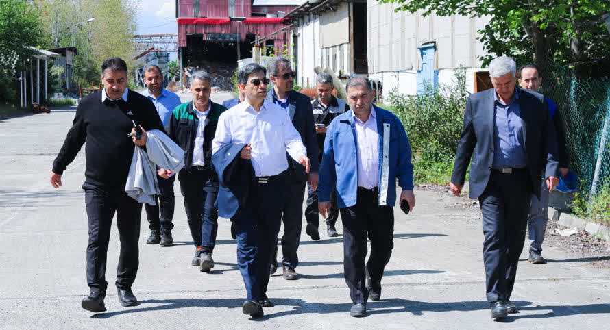 بازدید میدانی مدیرعامل تاپیکو از کارخانه چوکا
