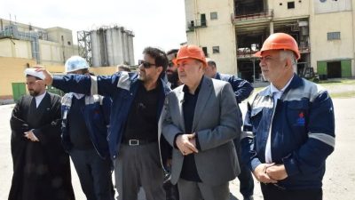 بازدید نماینده مردم تبریز از پتروشیمی تبریز؛ قدردانی از مدیریت میدانی صحیح به هنگام تعرض دشمن