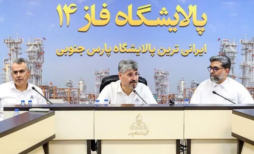 تداوم فعالیت‌های بازسازی پالایشگاه فاز ۱۴ در جنگ رمضان
