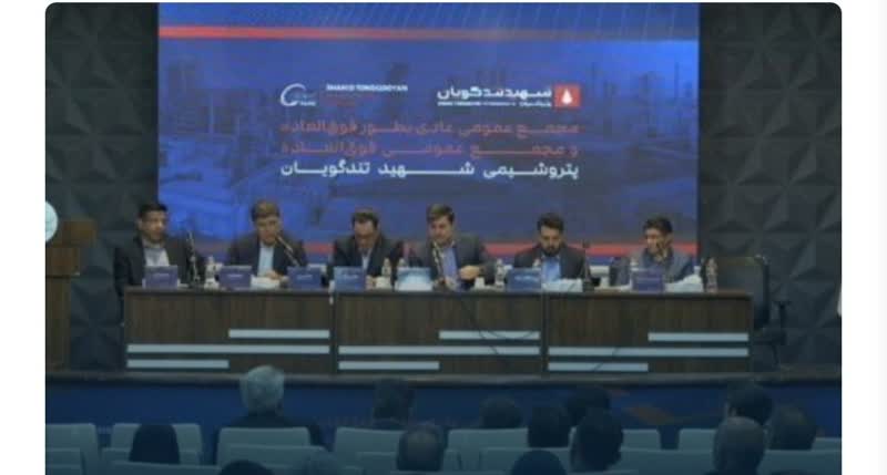 مجمع فوق‌العاده «شگویا»: پتروشیمی تندگویان افزایش سرمایه ۴۲ درصدی را تصویب کرد