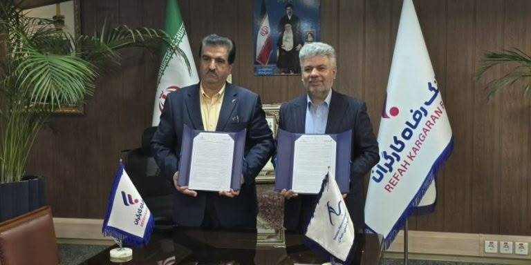 امضای تفاهم‌نامه همکاری پتروشیمی سبلان و بانک رفاه کارگران