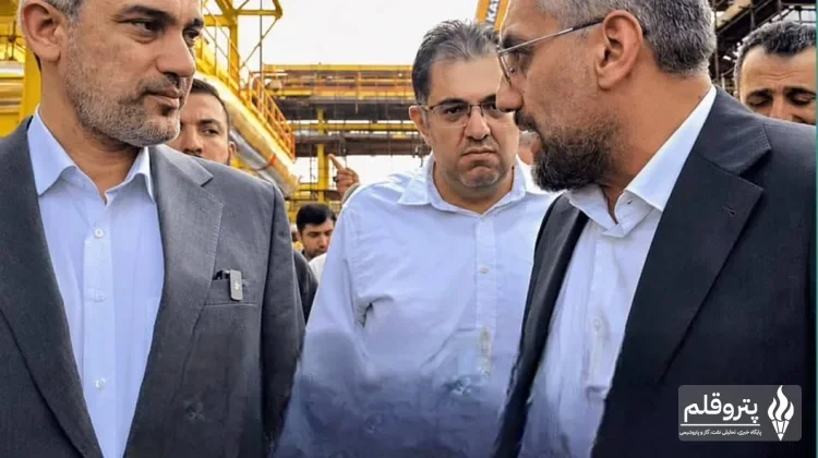 بازدید وزیر اقتصاد از مبین انرژی خلیج فارس؛ بررسی روند بازسازی و بازگشت ظرفیت عملیاتی