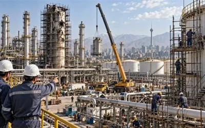 بازسازی تأسیسات نفتی با سرعتی فراتر از برنامه زمان‌بندی