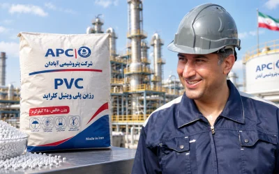 پتروشیمی آبادان تولید ۱۵۰ تن PVC در روز را از مهرماه کلید می‌زند