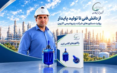 انتشار کتاب تخصصی رآکتورهای گلاس لایند توسط کارشناس پتروشیمی کارون