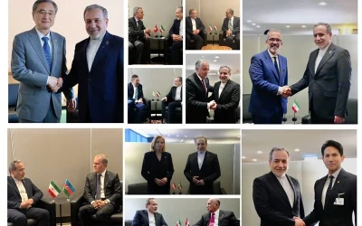 سید عباس عراقچی در مجمع عمومی ملل ۲۸ ملاقات دیپلماتیک برگزار کرد