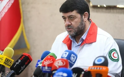 شهادت نه امدادگر هلال احمر در جنگ‌های اخیر؛ آسیب گسترده به ۴۳ آمبولانس