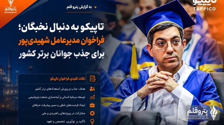آغوش باز تاپیکو برای جذب نخبگان؛ دعوت مدیرعامل شهیدی پور از دانش‌آموختگان دانشگاه شریف