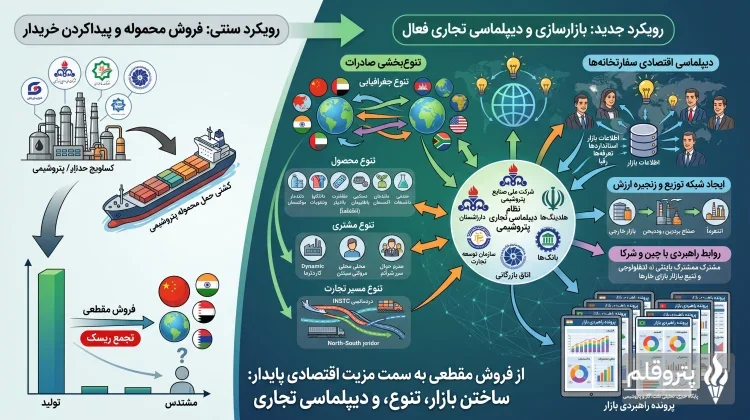 پتروشیمی ایران در مسیر بازارسازی؛ چرا دیپلماسی تجاری برای صادرات اهمیت دارد؟