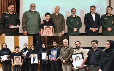 تجلیل مدیرعامل فجر انرژی از خانواده شهدای این شرکت در مراسم جانفدا
