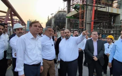 بازسازی پتروشیمی جم و مبین انرژی در دستور کار بازدید حمید بورد