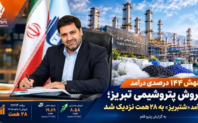 جهش ۱۴۴ درصدی فروش پتروشیمی تبریز؛ درآمد «شتبریز» به ۲۸ همت نزدیک شد