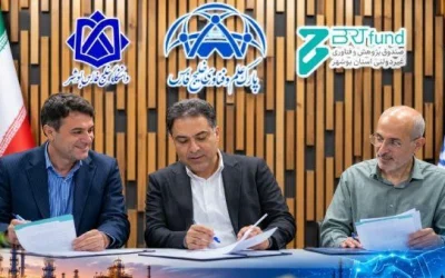 پتروفاند در بوشهر کلید خورد؛ پیوند فناوری‌های نفت و پتروشیمی با سرمایه‌گذاری و تأمین مالی